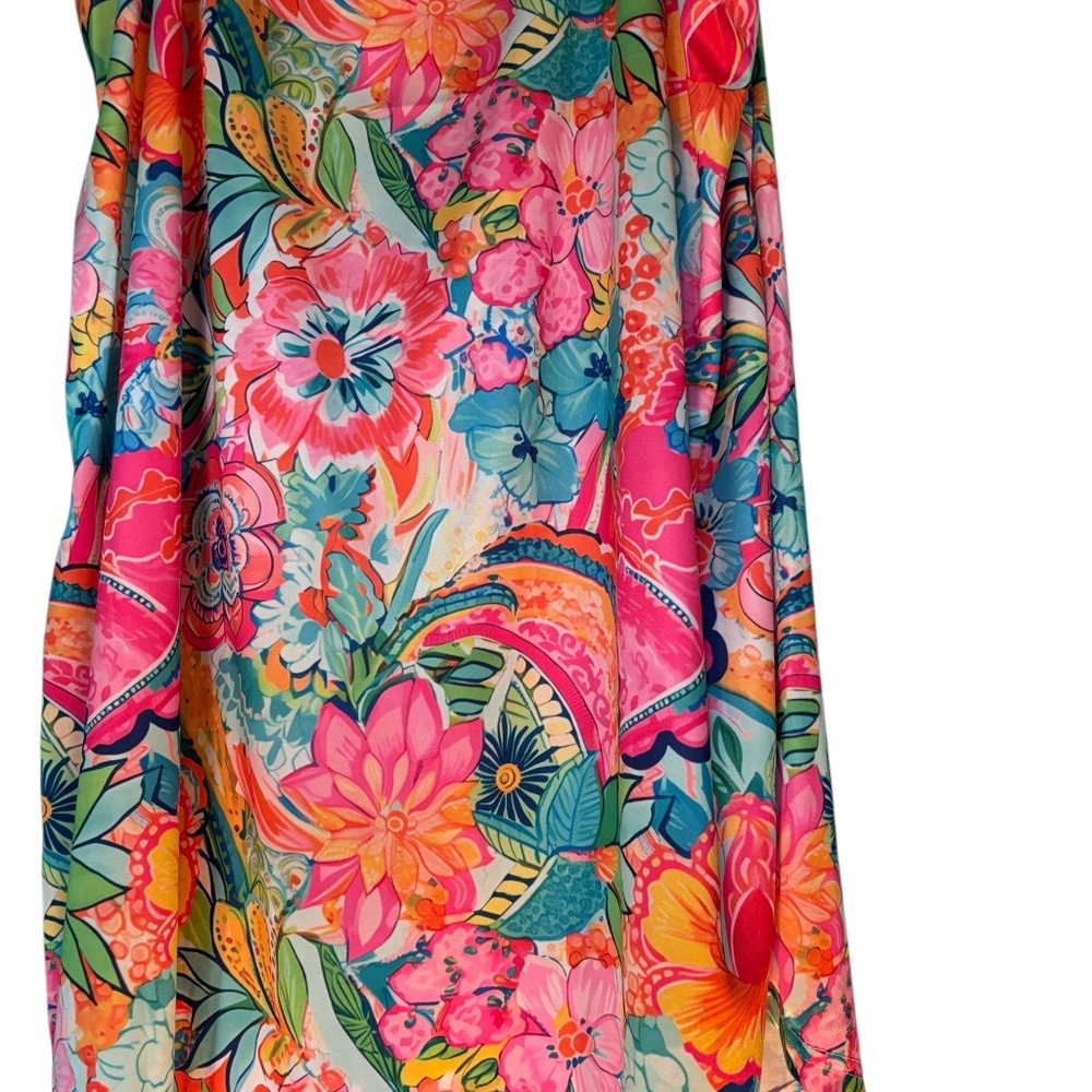 NWOT-Floral Sleeveless Dress - Picture 4 of 7